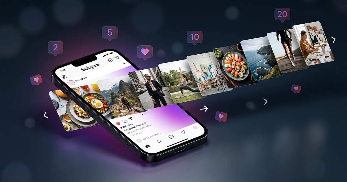How Many Photos in Instagram Carousel? 20 Max [2026]